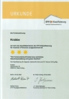 DTV Urkunde App. Krabbe dtv urkunde