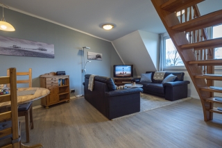 Wohnraum Fewo Muschel Sitzecke Fewo Muschel